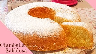 Ciambella Sabbiosa morbidissima  Ricetta facile [upl. by Orran597]