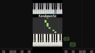 Randomantic  James Reid PianoTutorial PerfectPiano PianoCover shorts [upl. by Milstone]