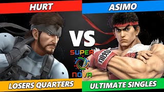 Supernova 2024 TOP 8  Hurt Snake Vs Asimo Ryu Smash Ultimate Tournament [upl. by Annawek]