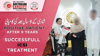 ICSI Success Story at Islamabad IVF Center  9 Years of Infertility Successfully Treated [upl. by Yatnahs330]