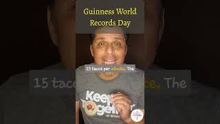 Guinness World Records Day guinnessworldrecords danielsday [upl. by Nodyarb]