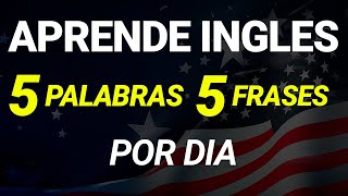 🧠 MEMORIZA Estas 5 Palabras Y 5 Frases Diarias y Podrás Conversar en Inglés Muy Rápido ✅🚀 [upl. by Lehcir]