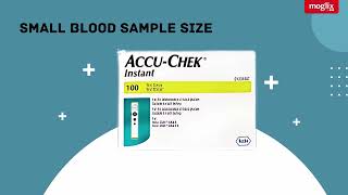 AccuCheck Instant 100 Test Strips Precision in Every Test [upl. by Krik]