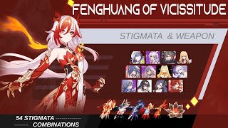 Fenghuang of Vicissitude  Stigmata amp Weapon Comparison [upl. by Pardo]