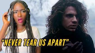 Masterpiece FIRST TIME REACTING TO I INXS  “Never Tear Us Apart “  Singer REACTS [upl. by Isej866]