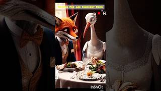 Clever fox And saurce Cartoon Dinner Invitation cartoon fox duck chalak Lomrhi [upl. by Balac]