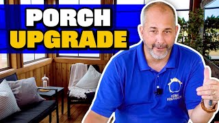 Build a Screened in Porch YOURSELF  DIY Porch Tutorial [upl. by Amiel]