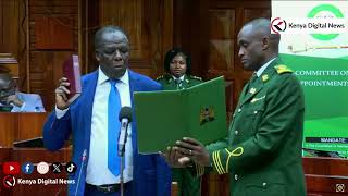 Nominated CS Oparanya Takes Oath as he Appears for Vetting [upl. by Theran]