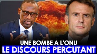 CEST EXPLOSIF  ABDOULAYE DIOP PRONONCE UN DISCOURS INEDIT DEVANT LE CONSEIL DE SÉCURITÉ DE LONU [upl. by Jere]