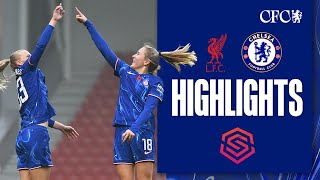 Liverpool Women 03 Chelsea Women  HIGHLIGHTS amp MATCH REACTION  WSL 2425 [upl. by Ferren]