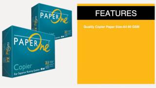 Paperone Green Copier Paper A4 80Gsm [upl. by Esekram]