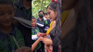 Anjali Adhikari new song shooting time making videoyoutubeshortstrendingshortsshorts [upl. by Lisa349]