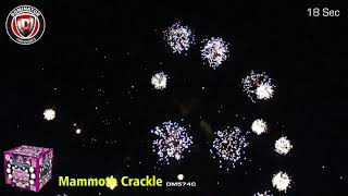 Dominator Fireworks 500G DM574C Mammoth Crackle [upl. by Nyrmak903]