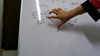 dative covalent bonding of Al2Cl6 [upl. by Hildagarde]