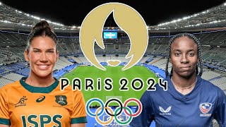 AUSTRALIA 7s vs USA 7s Women’s PARIS OLYMPICS SEVENS 2024 Bronze Medal FINAL Live Commentary [upl. by Aniret707]