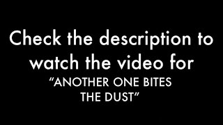 A message to the people who saw the ORIGINAL “Another One Bites The Dust” video from 19801981 [upl. by Olracnaig]