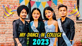 My Dance Performance In College 2023 😍 Bihari Ladka Vlogs [upl. by Constancy]