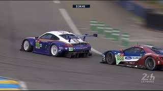 Bataille épique en LMGTE Pro entre Porsche et Ford  24 Heures du Mans [upl. by Ardeid]