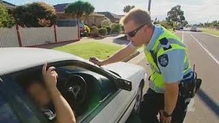 P Plater Does a Burnout Near Of POLICE Highway Patrol AU [upl. by Mona738]