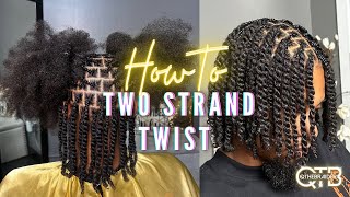 Perfect Two Strand Twist [upl. by Asile103]