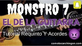 quotMonstro 7quot El De La Guitarra Tutorial  Requinto  Acordes  Jovanny Castillo [upl. by Boycie892]