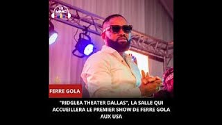 Ferre Gola live concert in Dallas 🇺🇸 USA RIDGLEA THEATRE [upl. by Allekram638]