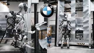 Figure 01 Humanoid Robot Starts Functioning at BMW Factories [upl. by Heinrik]