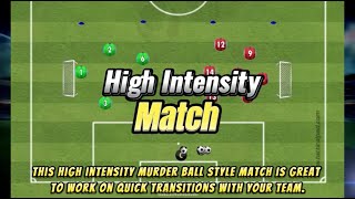 Murder Ball Style Football Drill [upl. by Keiryt]