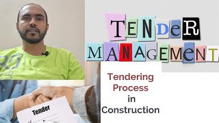 Tender Management  Process of Tendering  Stages of Tendering [upl. by Yulma568]