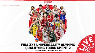 RELIVE  FIBA 3x3 Universality Olympic Qualifying Tournament 2 2024  Finals  3x3 Basketball [upl. by Jeffry570]