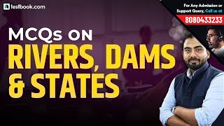 Important Questions on Rivers Dams amp States  GK for RRB NTPC 2019 RRB JE SSC CGL CHSL amp CPO [upl. by Cointon]