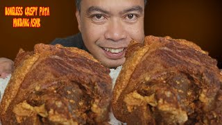 HOW TO COOKED BONE CRISPY PATA  MUKBANG [upl. by Ynos]