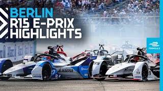 Race Highlights  2021 BMW i Berlin EPrix  Round 15 [upl. by Conley]