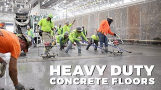 EUCOFLOOR 404 Heavy Duty Floor Topping  NYC Sanitation Waste Transfer Station Floor Overhaul [upl. by Basilius]