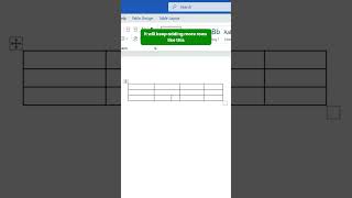 How to Easily Insert a Table in MS Word in Seconds [upl. by Daune48]