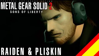 METAL GEAR SOLID 2  Raiden amp Pliskin Castellano 48 MetalGearSolid2 [upl. by Latimer]