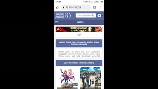 Website nontonanimeid udah ganti domain Reupload [upl. by Atsirhcal]