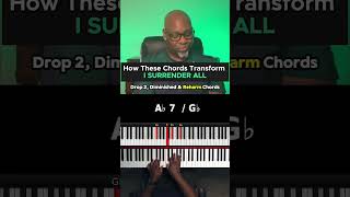 Transform the hymn I Surrender All using Drop 2 Diminished amp Reharm Chords [upl. by Aver]