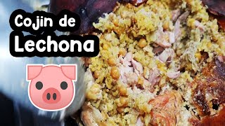 Cómo hacer COJÍN DE LECHONA para doce personas FACIL Y DELICIOSA😋🇨🇴 [upl. by Yztim]