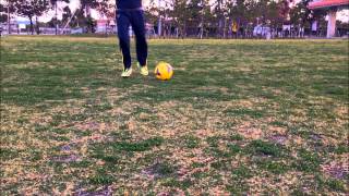 quotOkocha Stepoverquot Tutorial FootballSoccer TricksampSkills [upl. by Arais180]