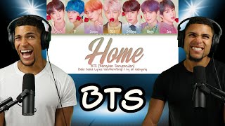 BTS Home REACTION  Twins First Time Hearing [upl. by Rubie537]