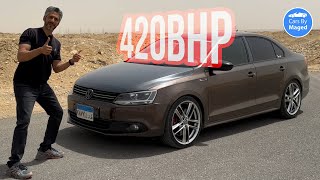 هل دي قوة زيادة  New Jetta 420 BHP جيتا [upl. by Lerrad460]