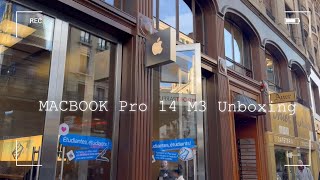 MacBook Pro 14’ M3 space black unboxing  comparaison macbookunboxing apple macbookpro [upl. by Arok728]