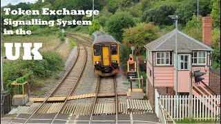 19th Century Token Exchange Signalling System in The UK  Great Western Railways 2022 [upl. by Elleb]