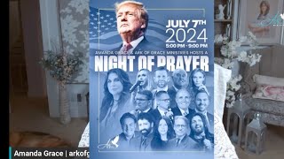 Day of Prayer on July 7th requested by Eric Trump for America and his family crrnewsandclues [upl. by Yemrej574]