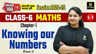 Knowing Our Numbers Class 6 Maths Chapter 1 L1  NCERT Class 6th Maths  Aakanksha Maam [upl. by Kennard]