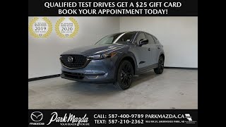 POLYMETAL GREY METALLIC47C 20215 Mazda CX5 Kuro Edition Review  Park Mazda [upl. by Previdi344]