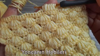 Super Easy Beautiful Crochet Pattern crochet free online tutorial  Çok Kolay Tığ işi örgü [upl. by Younger416]