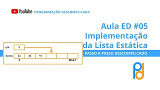 Estrutura de Dados em C  Aula 05  Implementação da Lista Estática [upl. by Luanni390]