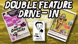 Double Feature Drivein Curse of the Fly amp The Earth Dies Screaming [upl. by Afatsuom]